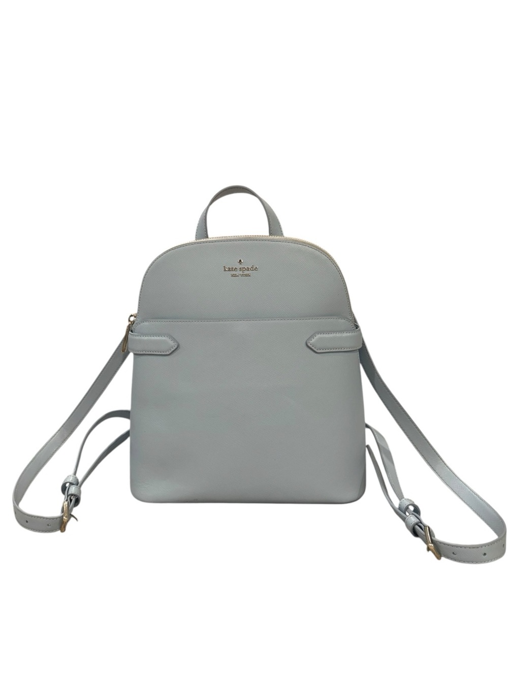 Kate Spade Baby Blue Leather Backpack